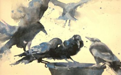 Feeding the Crows-My favorite Saturn & Rahu Remedy